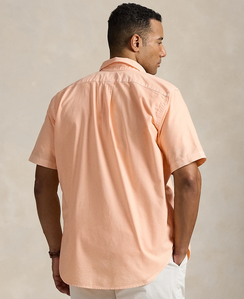 Polo Ralph Lauren Men's Big & Tall Mineral-Dyed Oxford Shirt