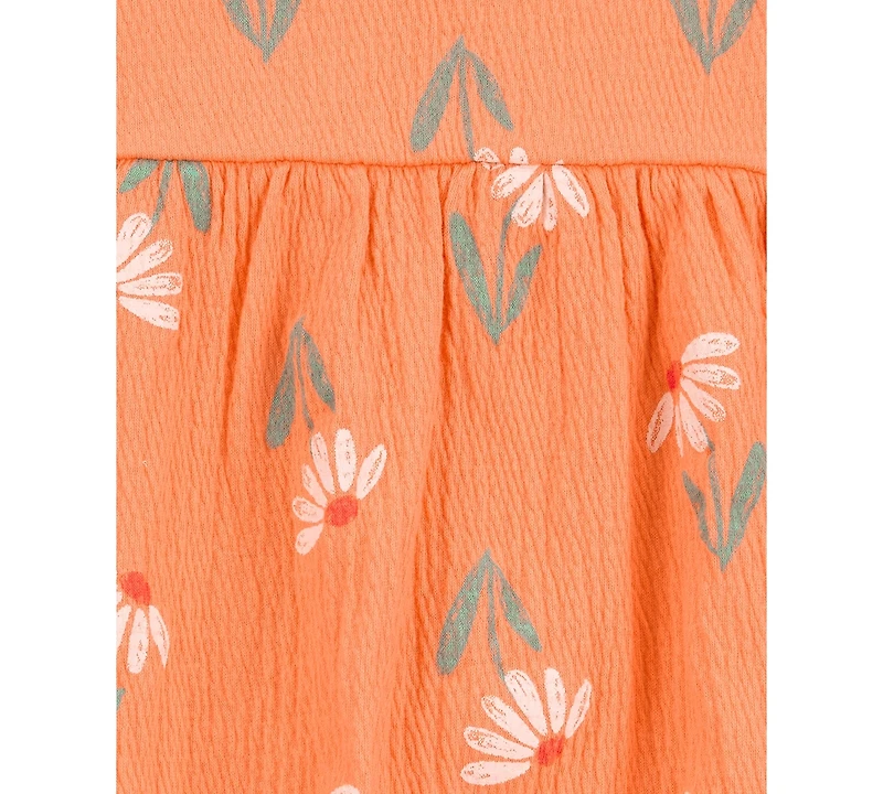 Carter's Baby Girls Floral Tank Romper