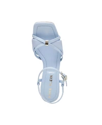 Anne Klein Women's Jelena Ankle Buckle Strap Dress Sandals