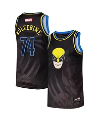 Lids Men's Black Wolverine Blackout Big Print Basketball Jersey