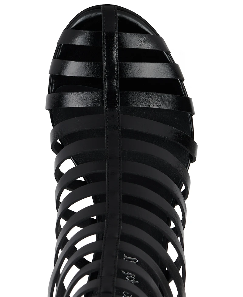 Jeffrey Campbell Santigold Sculpted Strappy High-Heel Dress Sandals