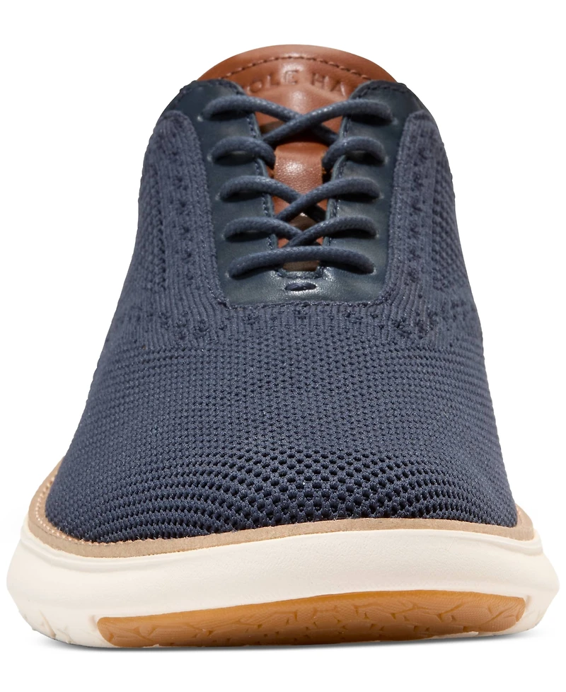 Cole Haan Men's Grand Remix Lace-Up Knit Oxford Shoes