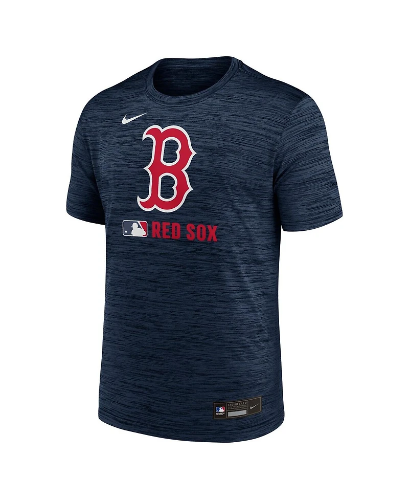 Nike Men's Navy Boston Red Sox Authentic Collection Velocity Performance Practice T-Shirt