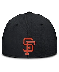 Nike Men's Black/ San Francisco Giants Rise Swoosh Performance Flex Hat