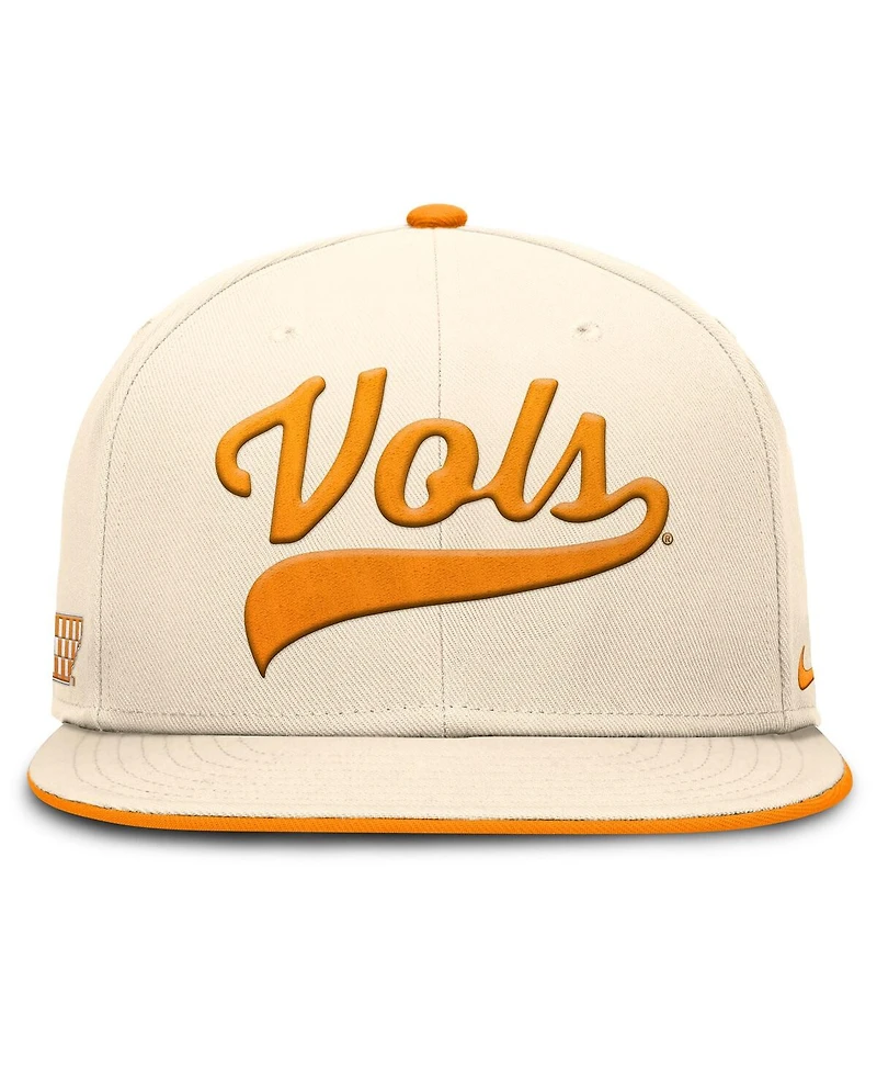 Nike Men's Natural Tennessee Volunteers Primetime True Performance Fitted Hat