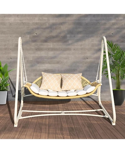 Mondawe Outdoor Patio Porch Swing