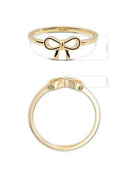 Devata Bow Ring 14K Gold, approx. grams
