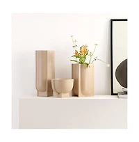 Monaco Ceramic Matte Vase Set3
