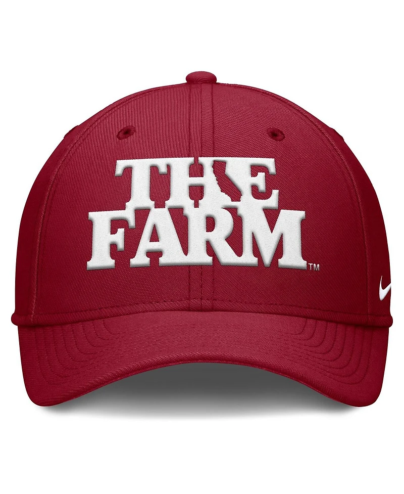 Nike Men's Cardinal Stanford Local Swoosh Flex Hat