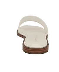 Tommy Hilfiger Women's Tesia Mesh Logo Flat Slide Sandals