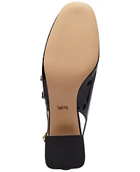 Coach Women's Winley Patent Leather Slip-On Pumps