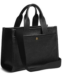 Coach Cargo Pebbled Leather Tote Bag 26