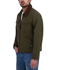 Hudson Men's Cotton Canvas Trucker Jacket