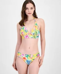 Tommy Bahama Reversible Halter Top Reversible Hipster Bikini