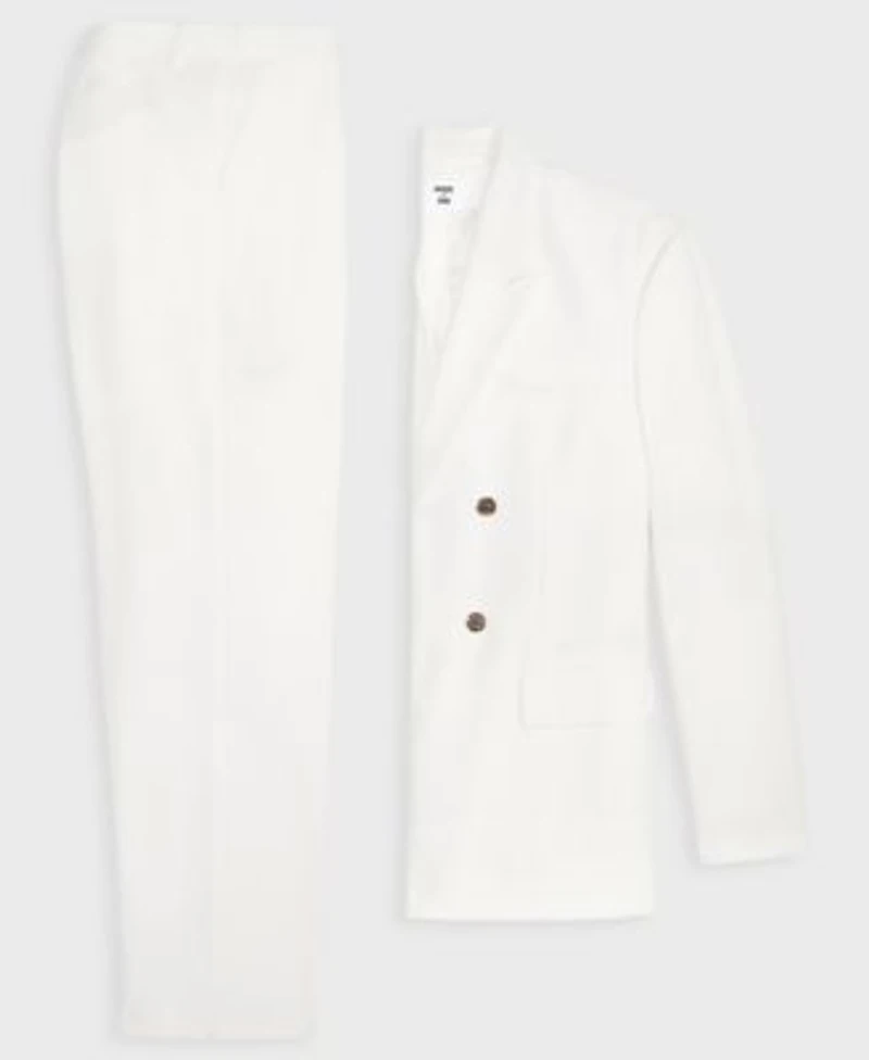 Mode Of One Mens Relaxed Fit Double Breasted Blazer Suit Pants Exclusively At Macys