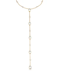 Ettika Marquise Crystal Lariat Necklace