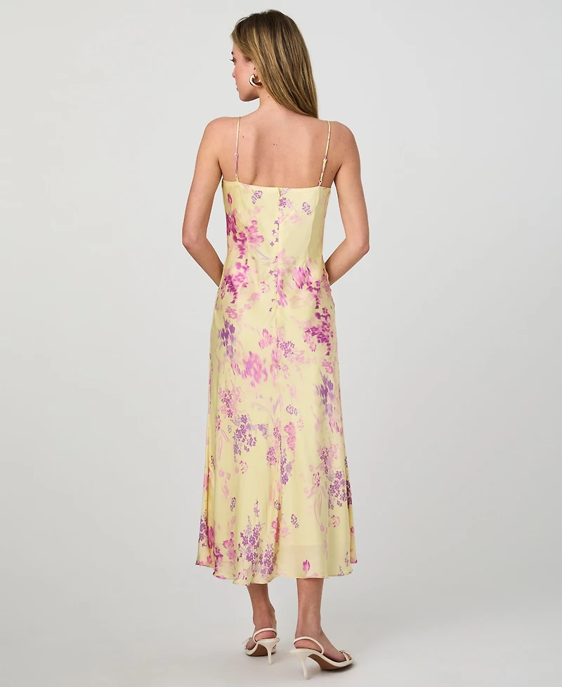 French Connection Women's Elyria Oona Satin Slip Dress