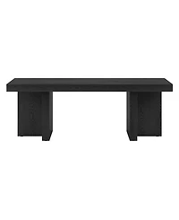 Hudson & Canal 44" Dimitra Wide Rectangular Coffee Table