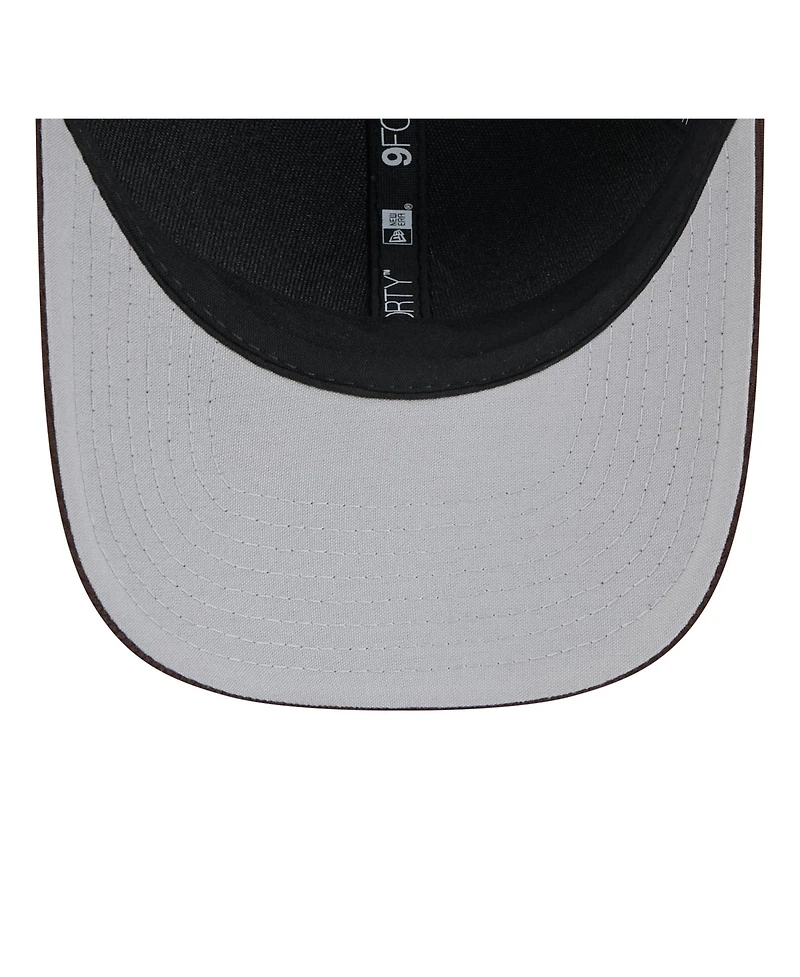 New Era Men's Gray/Brown San Diego Padres 2025 Batting Practice 9FORTY M-Crown Adjustable Hat