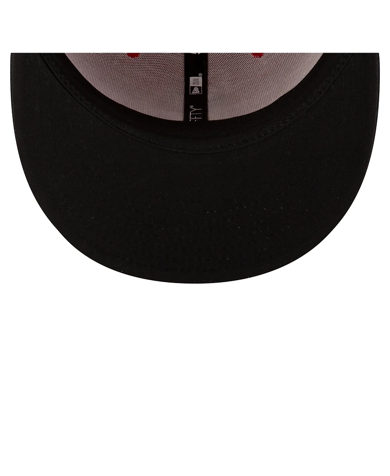 New Era Men's Red/Black Cleveland Guardians Authentic Collection On Field 59FIFTY Fitted Hat