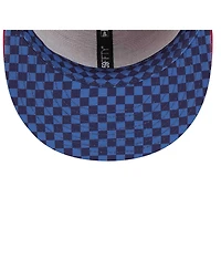 New Era Men's Red St. Louis Cardinals Checkered Under Visor 59FIFTY Fitted Hat