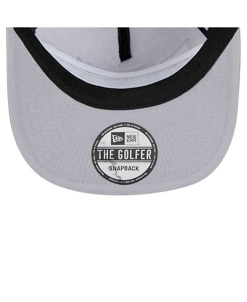 New Era Men's Gray Cincinnati Reds Corduroy Golfer Snapback Hat
