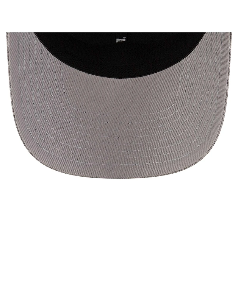 New Era Men's Heather Gray Atlanta United Fc 9SEVENTY Coolera Stretch-snap Adjustable Hat