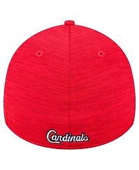 New Era Men's Red St. Louis Cardinals Tech 39THIRTY Flex Hat