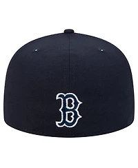 New Era Men's Navy Boston Red Sox Ransom 59FIFTY Fitted Hat