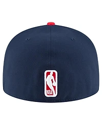 New Era Men's Navy/Red La Clippers 2-Tone 59FIFTY Fitted Hat