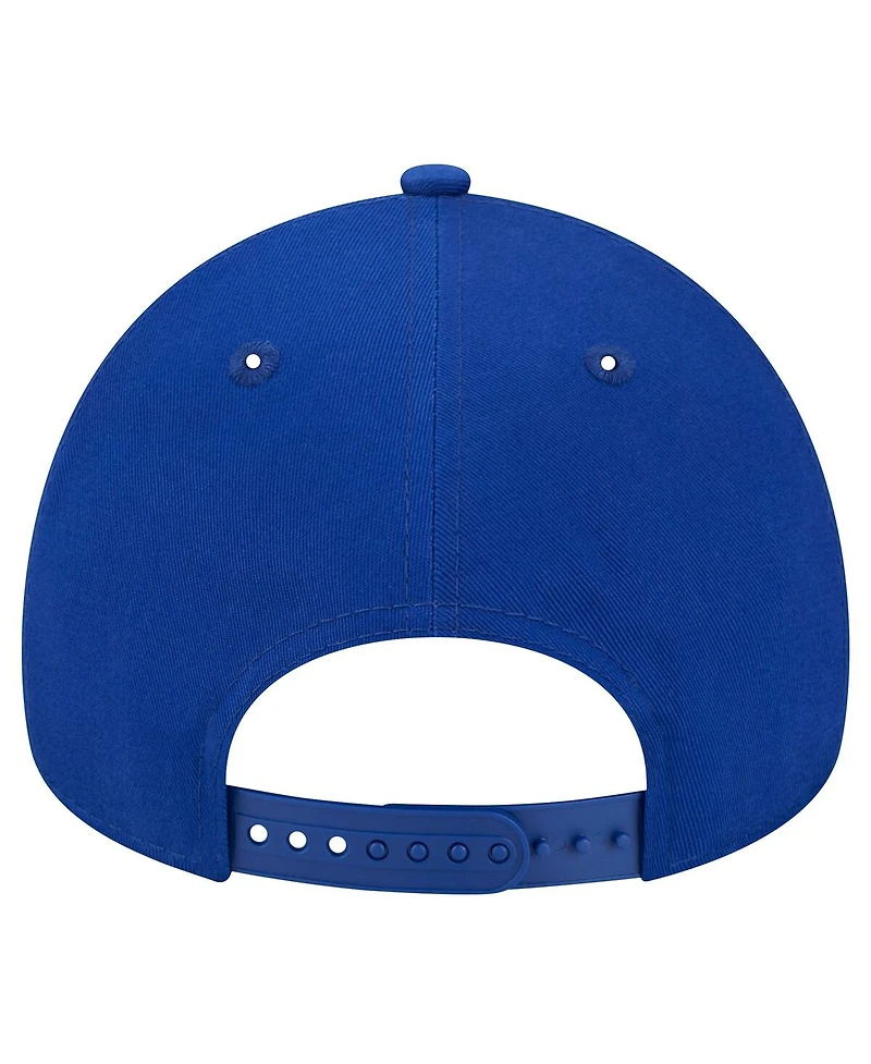 New Era Men's Royal New York Giants Mystic 9FORTY A-Frame Adjustable Hat