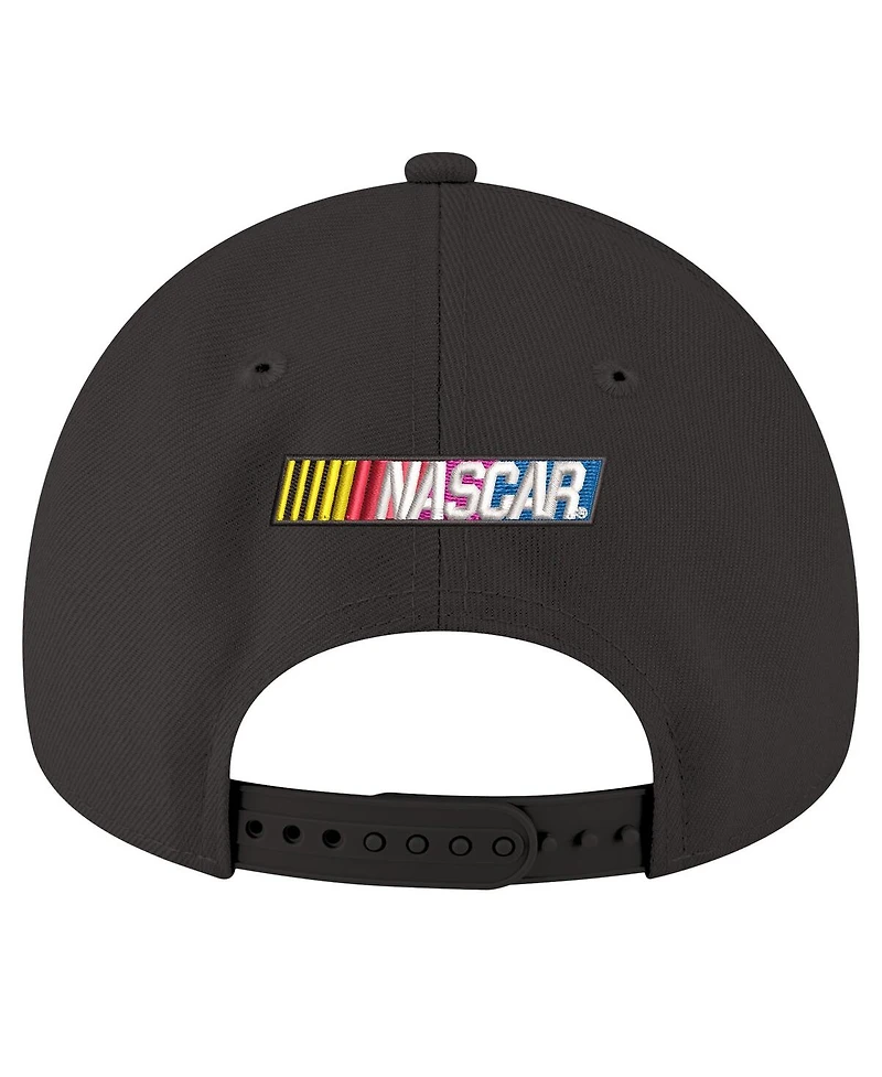 New Era Men's Stone/Black Dale Earnhardt Jr. 9FORTY Rope Adjustable Hat