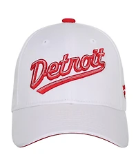 Fanatics Big Boys and Girls White Detroit Red Wings 2025 Nhl Stadium Series Team Adjustable Hat