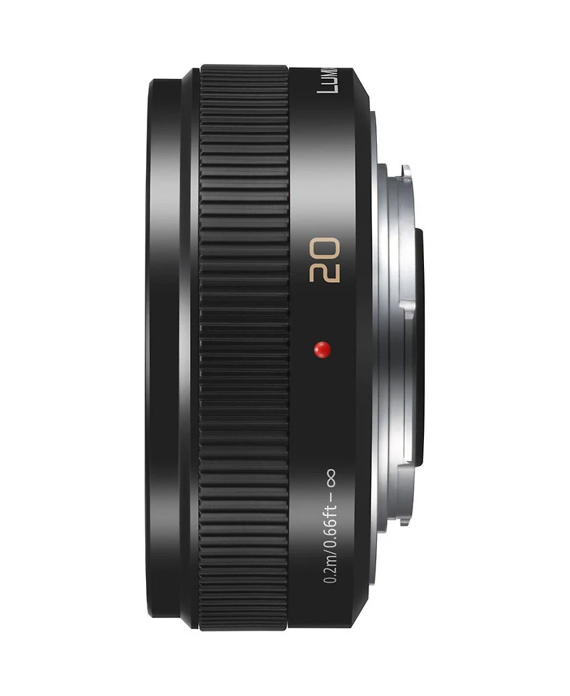 Panasonic Lumix G 20mm f/1.7 Ii Aspherical Lens for Micro Four Thirds, Black