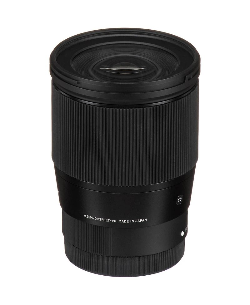 Sigma 16mm f/1.4 Dc Dn Contemporary Lens for Canon Ef-m