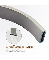 Freestanding Bathtub Faucet Floor Mount Tub Filler Brushed Nickel Brass Bathroom Faucets Single Handle with Hand Shower