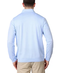 Tailorbyrd Men's Dobby Twill Quarter Zip