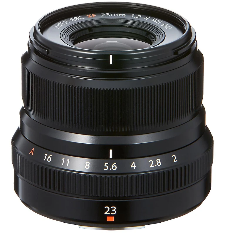 Fujifilm Xf 23mm f/2 R Wr Lens, Black