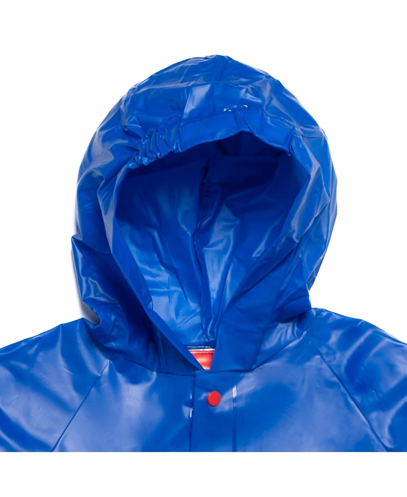 Avengers Boys Marvel Waterproof Hooded Rain Jacket Coat