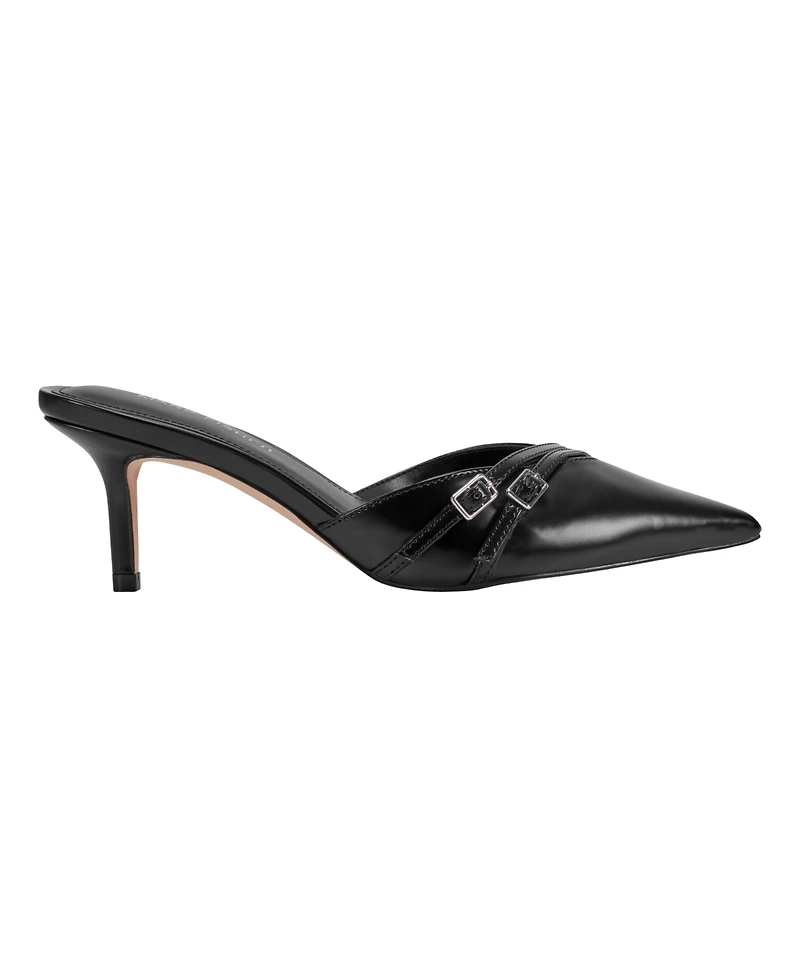 Marc Fisher Women's Amilia Kitten Heel Mule Pumps