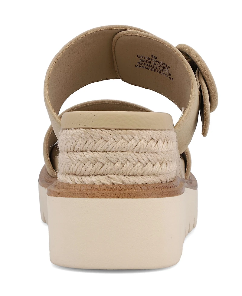 Mia Women's Orla Slip-On Wedge Sandals