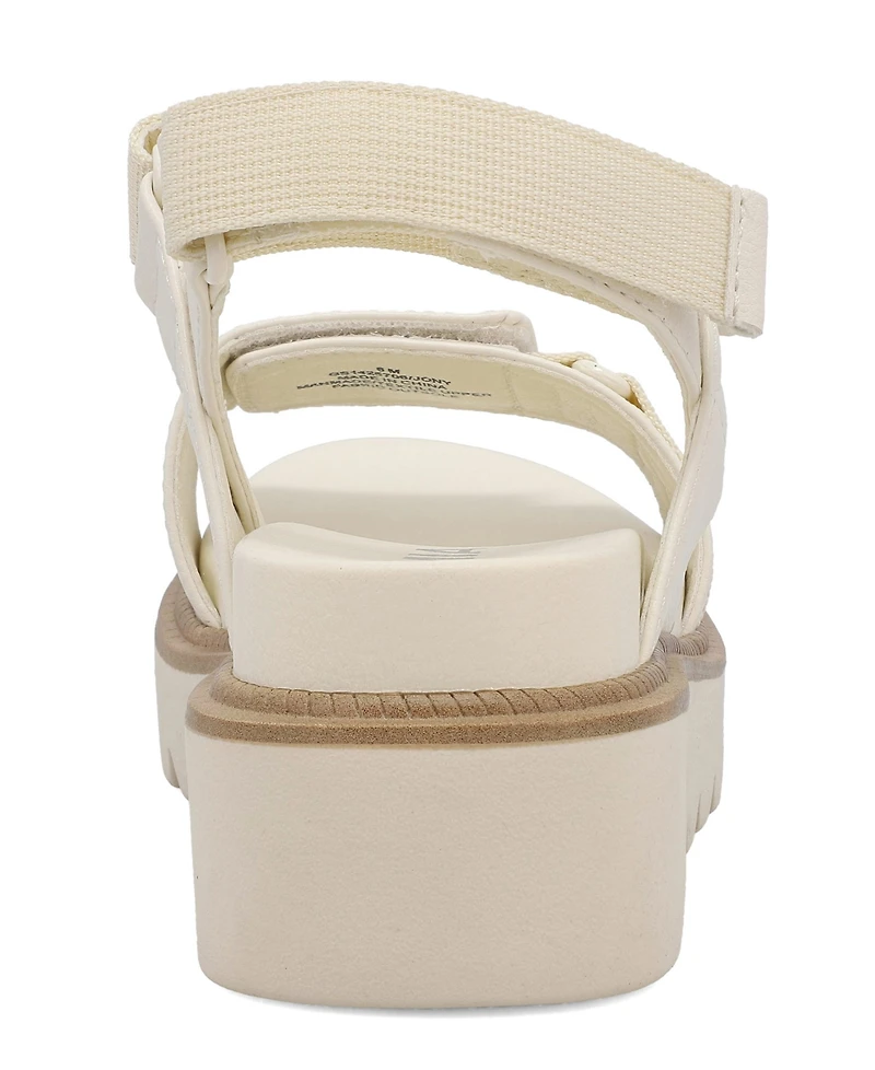 Mia Women's Jony Platform Round Toe Sandals