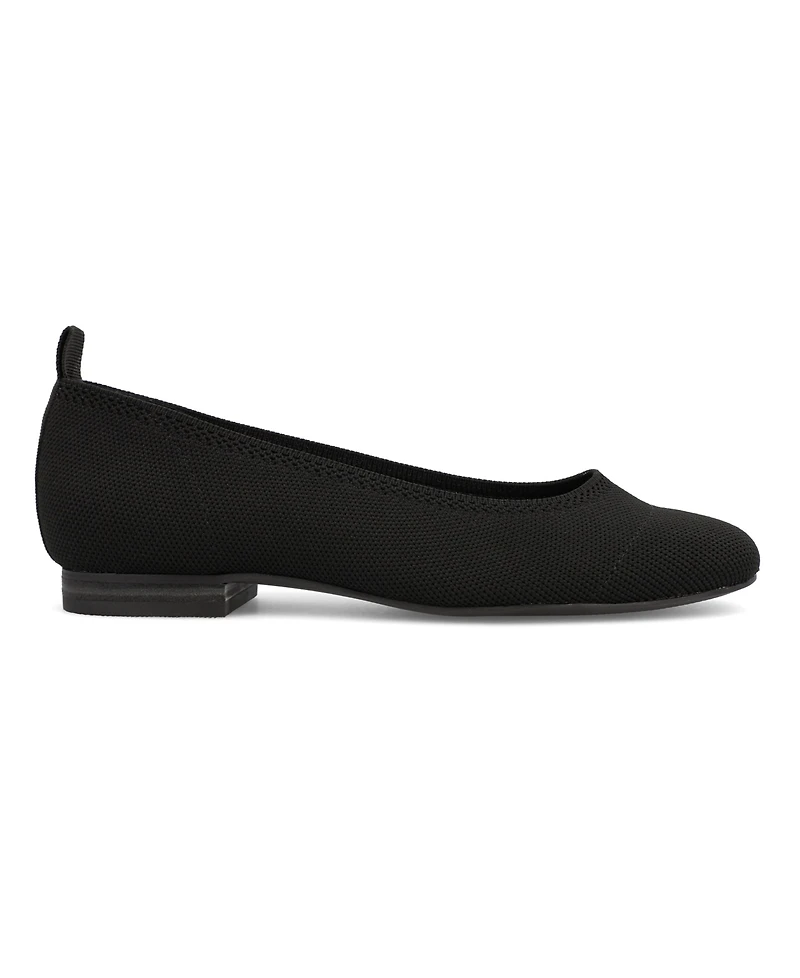 Mia Women's Rasia Ballet Knit Round Toe Flats