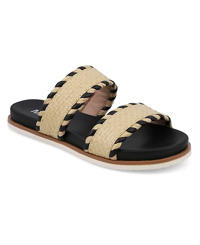 Mia Women's Vella Slide Round Toe Sandals