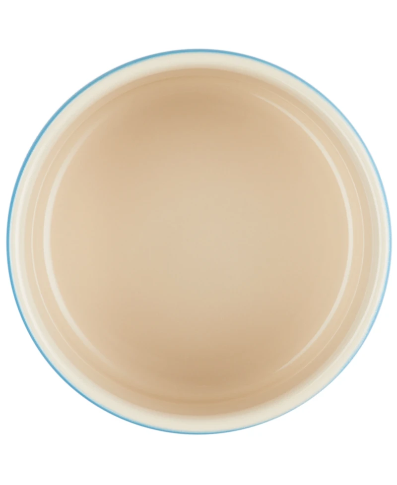 Le Creuset Stoneware Signature Salt Cellar with Wood Lid, 7-Oz.