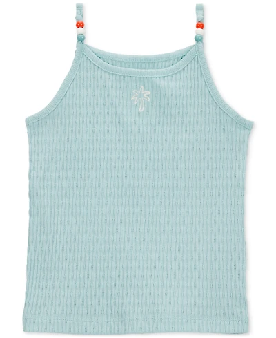 Carter's Toddler Girls Floral Ribbed Tank Top