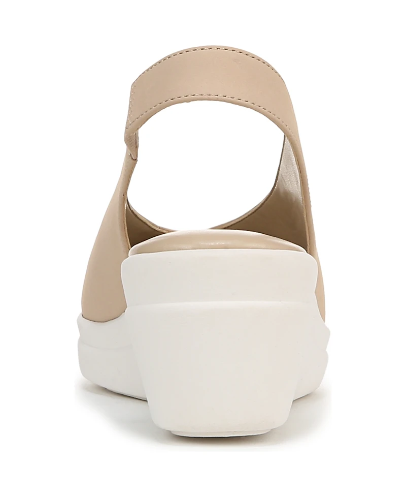 Naturalizer Women's Sutton Closed Almond Toe Slingback Wedges