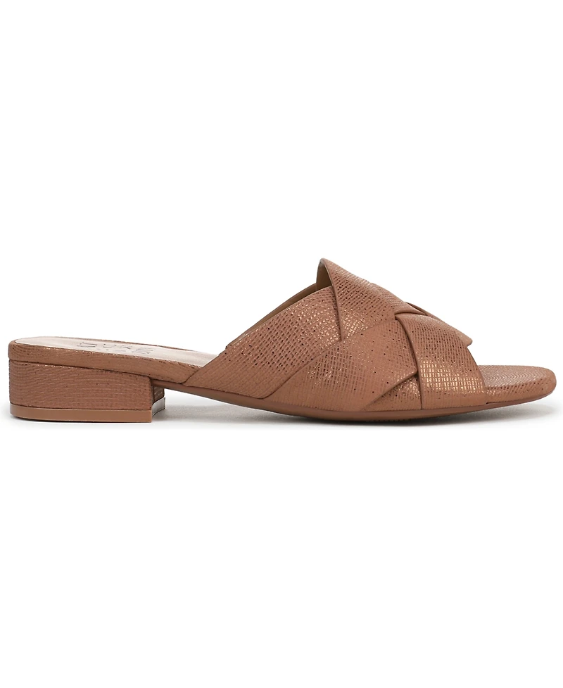 Naturalizer Women's Morena 2 Block Heel Slide Sandals