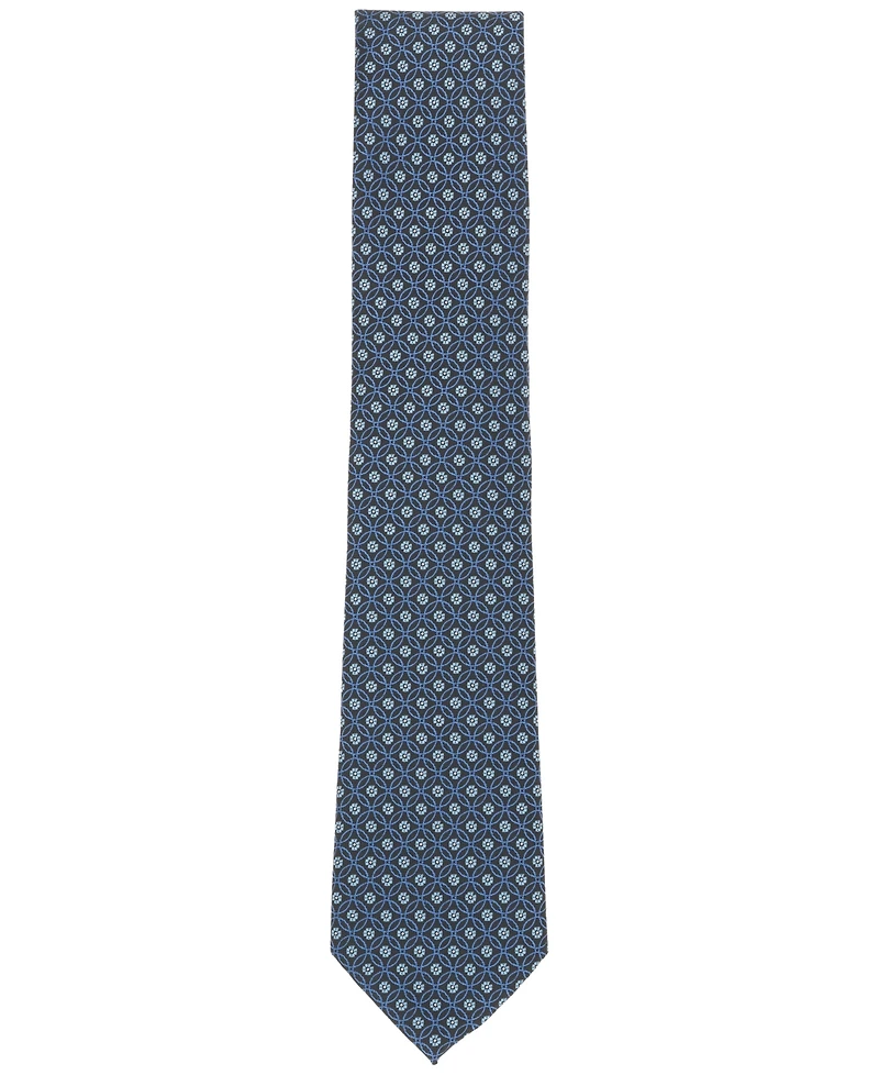 Club Room Men's Milone Medallion Tie, Exclusively at Macy's