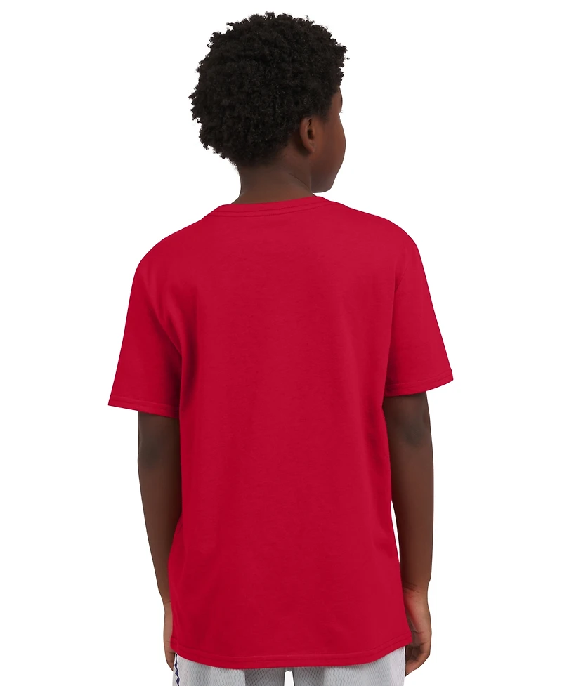 Champion Big Boys Patch Logo T-Shirt